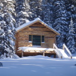 Early winter at the Woody Creek Cabin